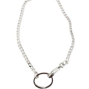 Paul Smith Men's Silver Chain Necklace 18"